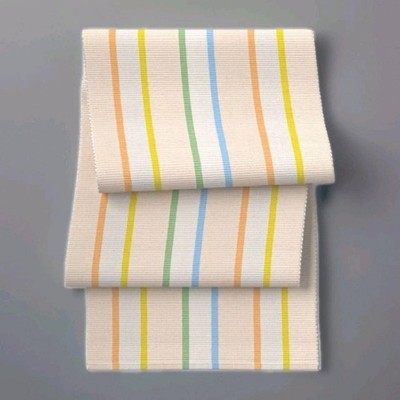 Room Essentials Table Runner 14'' x 72'' Cotton Striped Multicolor