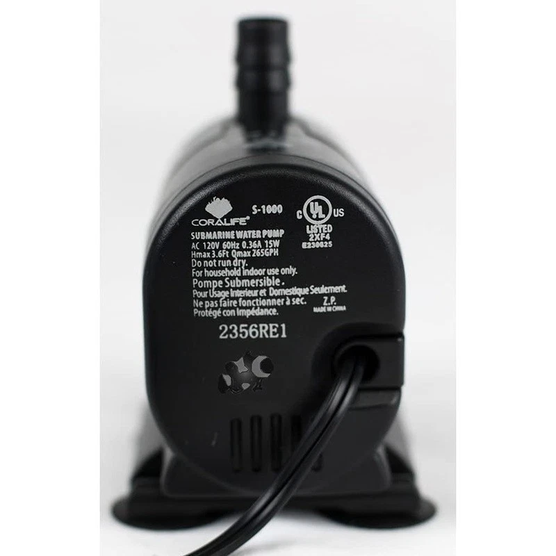 29 32 BioCube Replacement Pump 110V 265 GPH Submarine Water Pump 15W USA Plug - Image 4 of 4