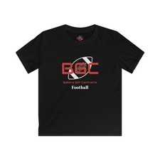 Ballers Get Contracts Kids Football Softstyle Tee