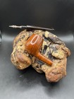 Beautiful Vintage Straight Grain Smooth-Finish Straight Estate Billiard — photo 10