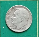 1956-P Roosevelt Dime 90% Silver US Mint Denver  Circulated Free Shipping