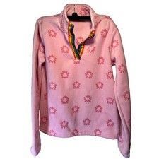 United colors of beneton fleece pullover Pink Stars Extra Large