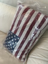Patriotic American Flag Rectangular Throw Pillow Red White Blue for Any Room