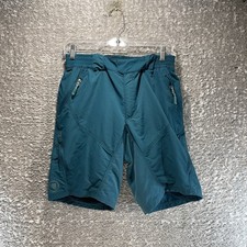 Endura Cycling Shorts With Padded Liner Green Small Polyester Women