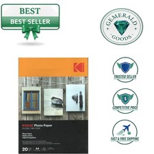 180gsm A4 Biodegradable Glossy Photo Paper – 20 Sheets for Inkjet Printers