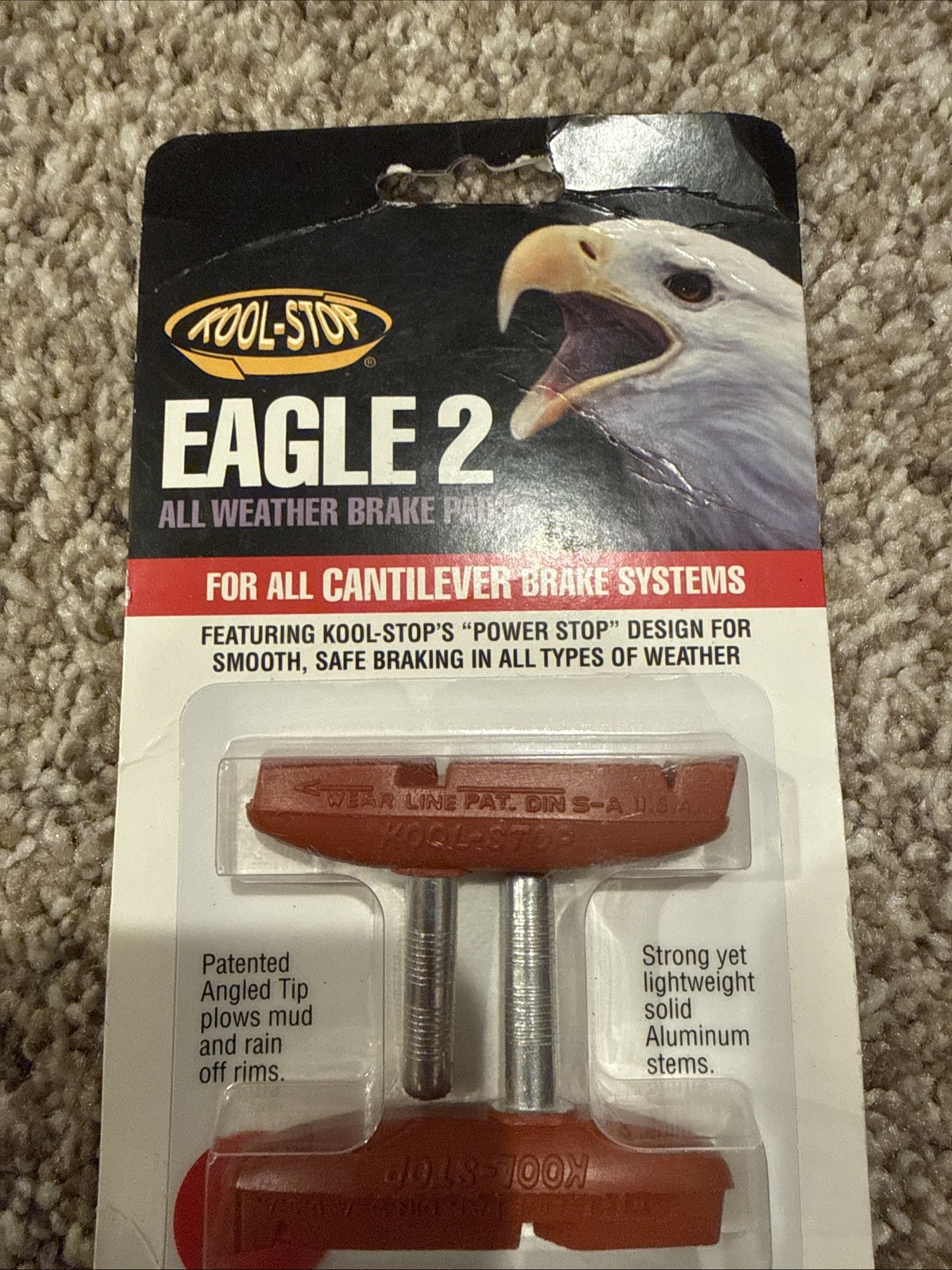 Kool-Stop Eagle 2 Bicycle Brake Pad - KS-EC2SA