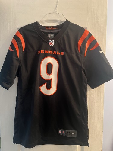 Nike Joe Burrow Cincinnati Bengals Men's Black Jersey Size M