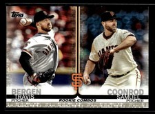 2019 Topps Update Gold #US238 Travis Bergen / Samuel Coonrod #/2019 RC G028
