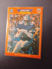 1989 Pro Set Michael Irvin Cowboys NFL Football Card Rookie. rookie card picture