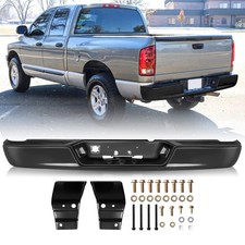 Black Complete Rear Step Bumper Assembly For 2004-2008 Dodge Ram 1500 2500 3500 Black Complete Rear Step Bumper Assembly For 2004-2008 Dodge Ram 1500 2500 3500