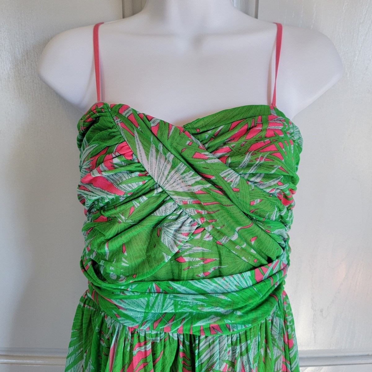 juicy couture pink and green dress Ana de Armas 2025 Oscars Black Crystal Mermaid Prom Dress main image 1