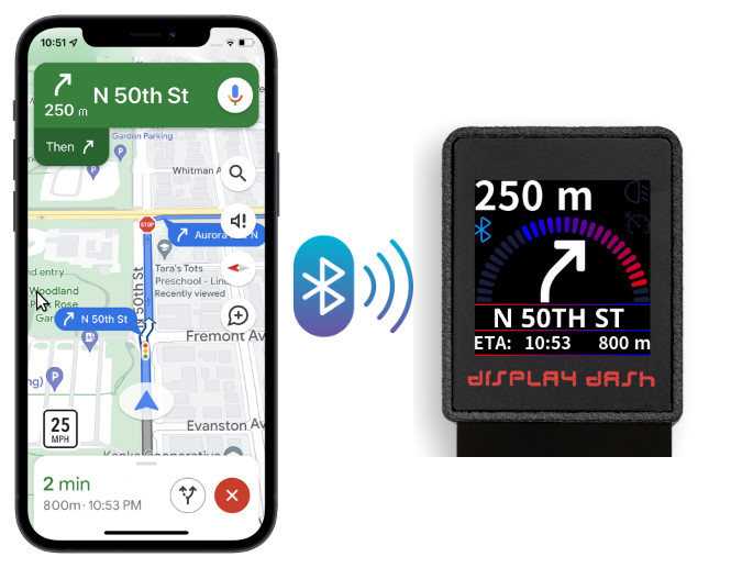 Dashboard display Xiaomi Mi M365 circuit imprimé Bluetooth BLE - 2