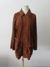 LORO PIANA brown 100% leather jacket M