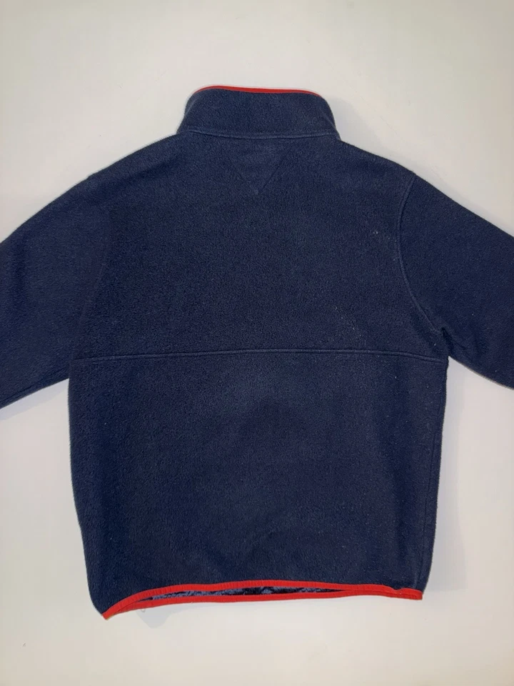 Patagonia Synchilla Anorak Blue/Red Half Zip Jacket - Image 4 of 4