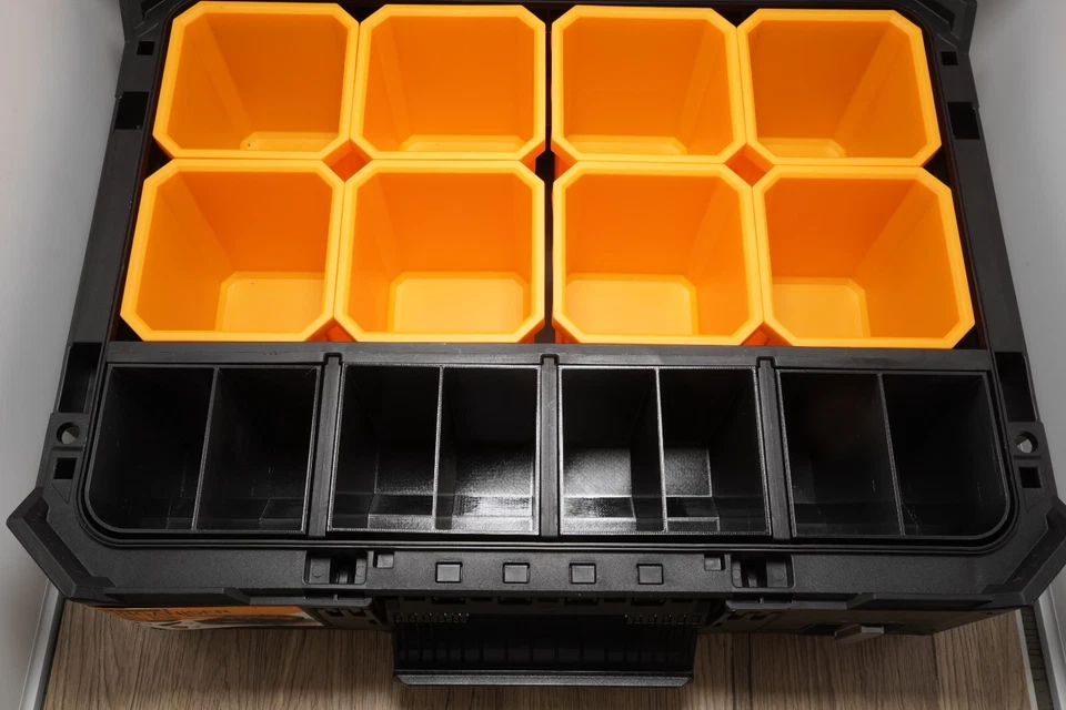 ToughBuilt StackTech DEEP Organiser TB-B1-O-30 Compatible Bins with Dividers - Image 3 of 4