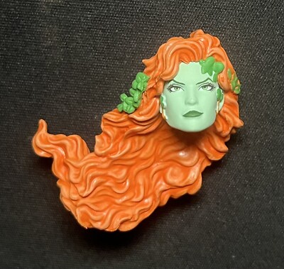 MAFEX No. 198 Poison Ivy   Head (Wavy Hair to the Side) Custom Fodder