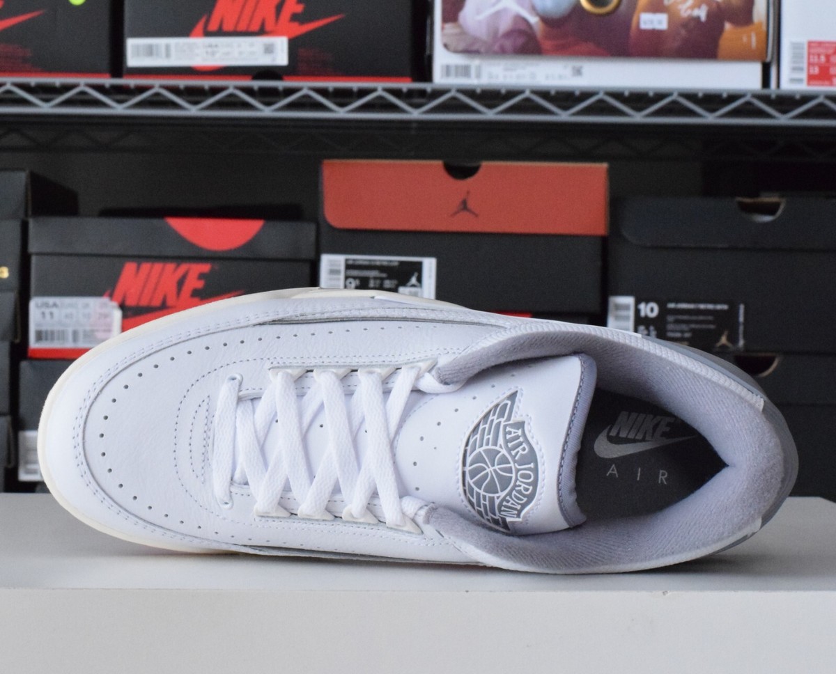 Men's Size 8-13 - Jordan 2/3 2024 White Cement Grey Sail NEW