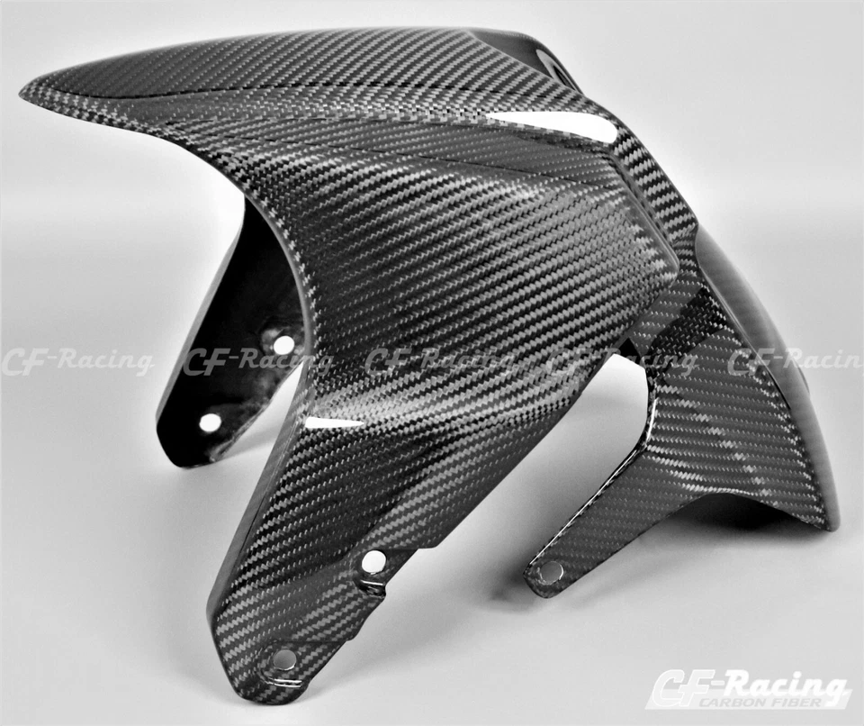 2007-2012 Suzuki B-King Front Fender - 100% Carbon Fiber - Imagem 3 de 4