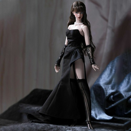 BJD 1/4 Doll Fashion Female Girl Resin Bare Body + Free Eyes + Face Make Up GIFT - Picture 4 of 10