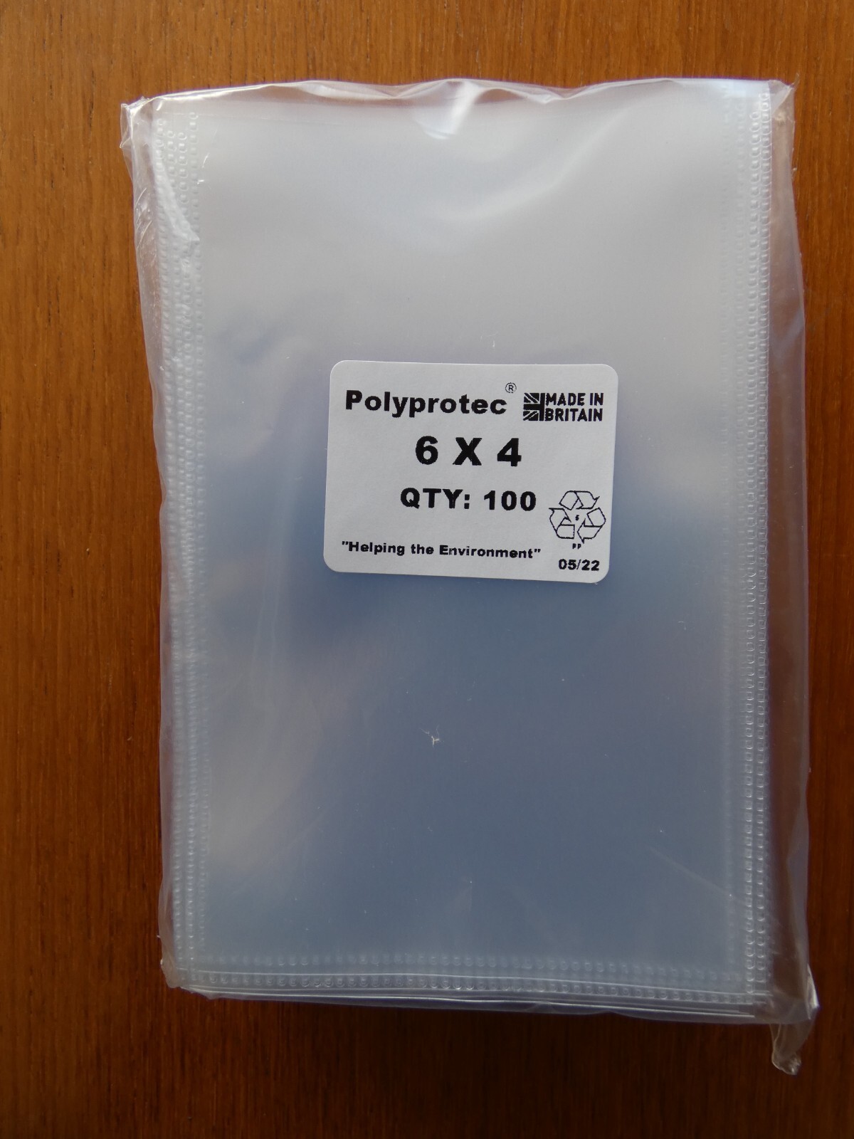 50 Polyprotec 6" x 4" Ext Thick Sleeves Wallets Postcard Photographs