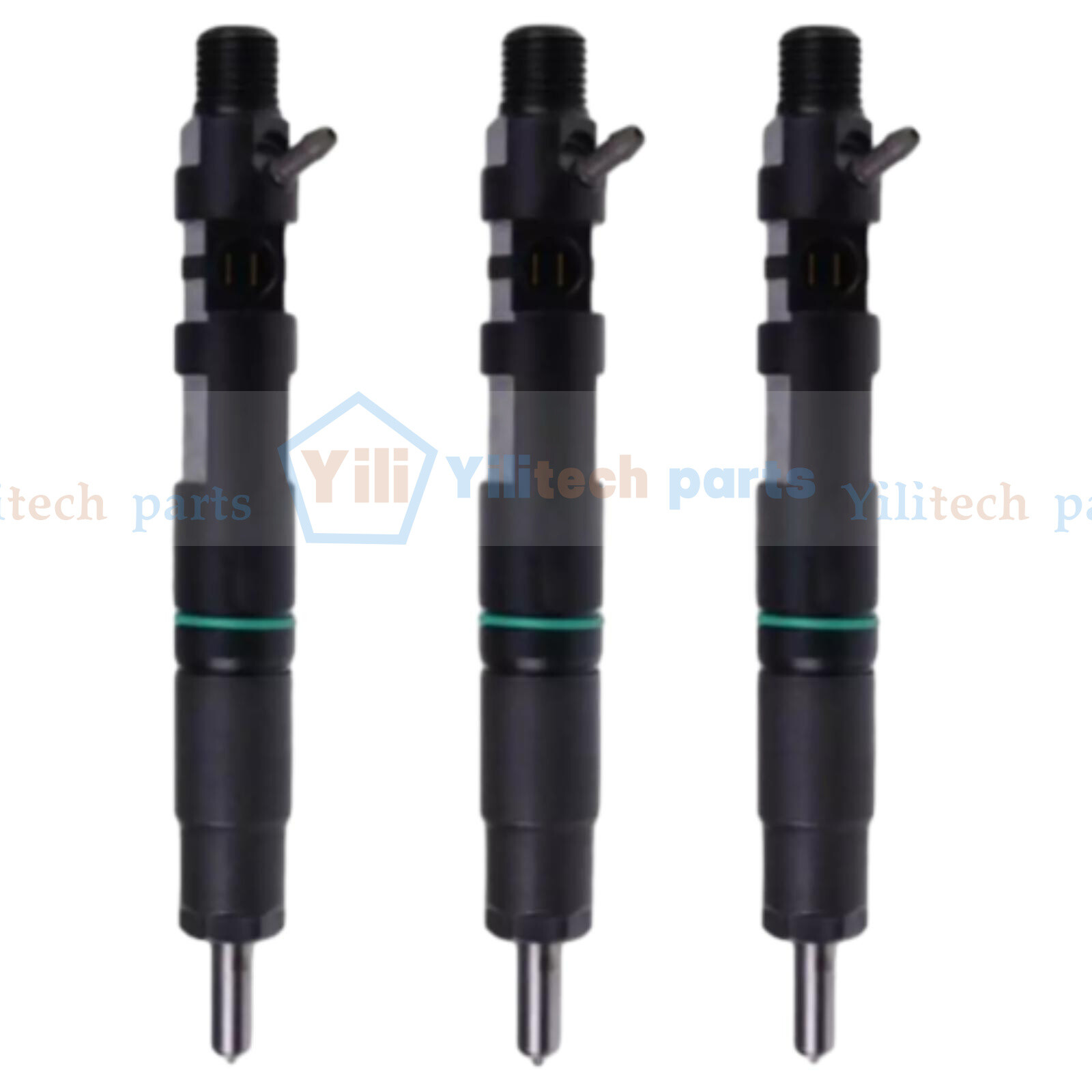 3X Fuel Injector F6800-53003 F6800-53061 28320793 For Kioti RX7320C 4F243T