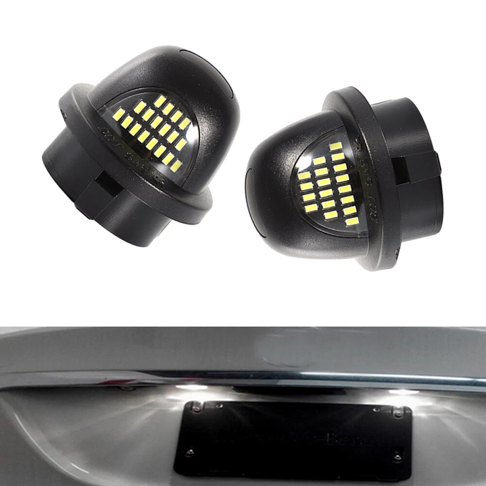 RED SMD Tube LED License Plate Tag Light Lamp For 1999-2016 Ford F150 F250 F350 Foto 2 de 4