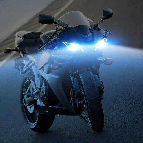 H7 For Honda CBR929RR 2000-2001 CBR954RR 2001-2003 LED Headlight Bulbs Kit 8000K - Изображение 3 из 4