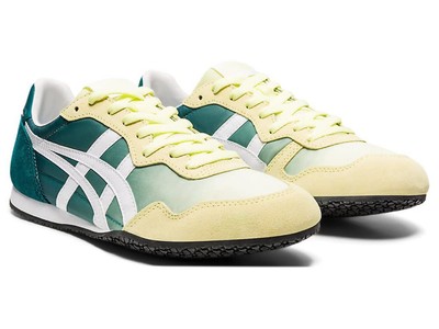Onitsuka Tiger Unisex Serrano Shoes, Huddle Yellow/White, 6.5