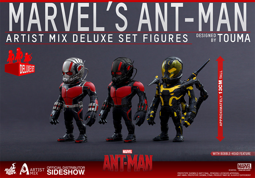 Ant-Man Artist Mix Collection Deluxe Set of 3 by Hot Toys | eBay