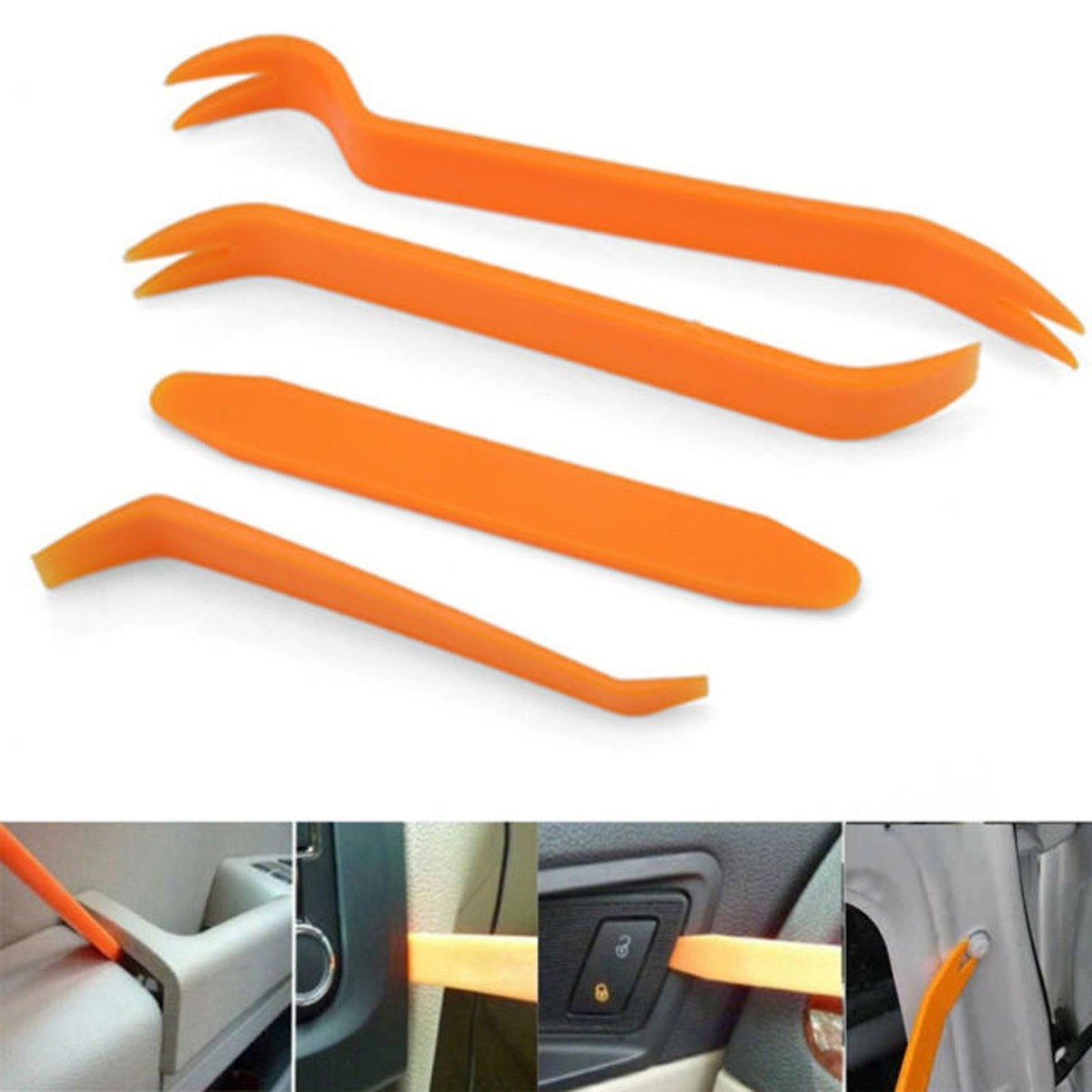 Windshield Trim Removal Tool 11-Piece Car Trim Removal Tool Kit - Dashboard & Door Panel Pry Tool Set For Auto Repair Auto Door Panel Repair - Foto 10