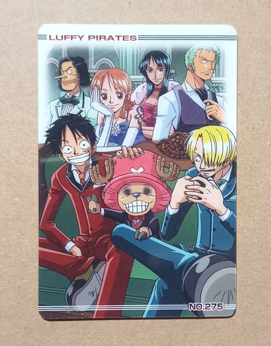 No.275 Luffy Pirates One Piece Gummy Card Trading Card Gumi 2005