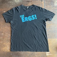 The Ergs Tour Band T Shirt Punk Rock Dirtnap Title Fight MIKEY ERG Koji Large