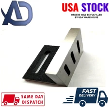 Caste Iron Slotted Angle Plate 110 x 89 x 75 mm -Stress Relieved Milling USA