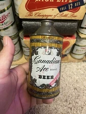 canadian ace beer cone top beer can chicago iL old