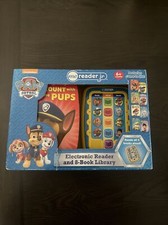 NEW Nickelodeon PAW Patrol Electronic Me Reader 8 Books Library Collection Set