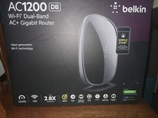 Belkin 1300 Mbps 4 Port 1000 Mbps Wireless Router F9K1119 
