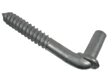 Chain Link Lag Screw Gate Hinge. Sold in pair...