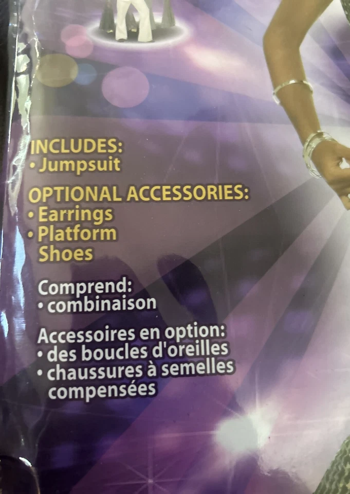 Boogie Dancing Babe 70's Disco Fever Halter Fancy Dress Halloween Adult Costume - Image 2 of 3