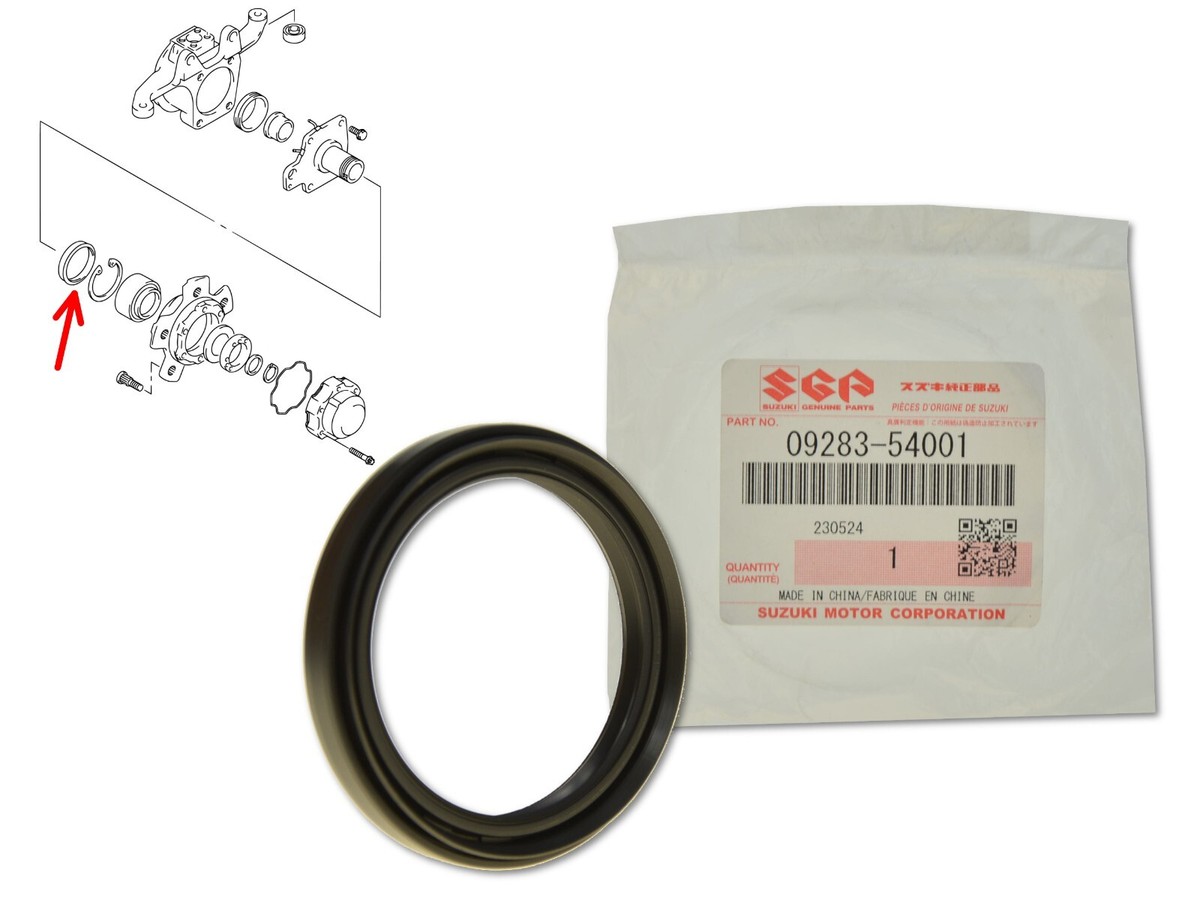 Oil Seal Front Wheel Bearing Hub 09283-54001 OE for Suzuki Grand
