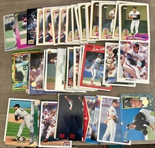 174 Jim Abbott premium Baseball Card Collection Lot with inserts & 17 ROOKIES