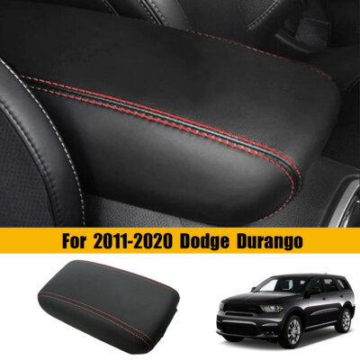 Car Center Console Lid Armrest Cover Custom For Dodge Durango 2011-2020