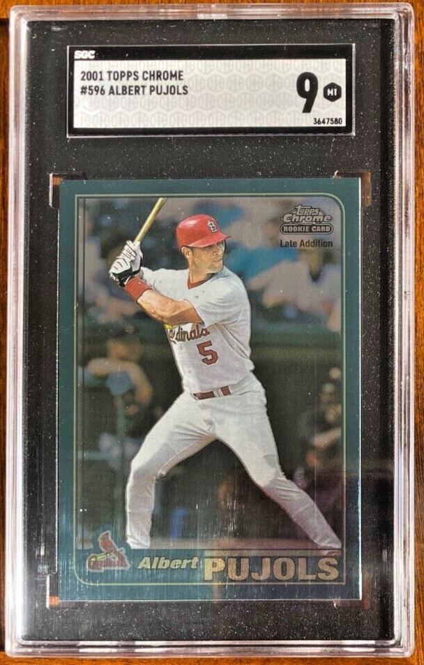 PSA7】2001 Topps Chrome Pujols 【公式通販】