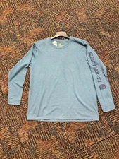 103401-l37 Carhartt Workwear Logo Long Sleeve