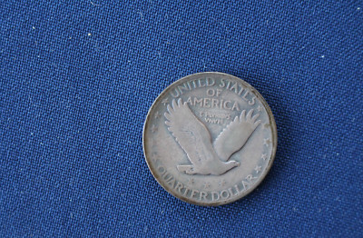 1923 Liberty Standing Quarter Great Type Coin B0122 | eBay