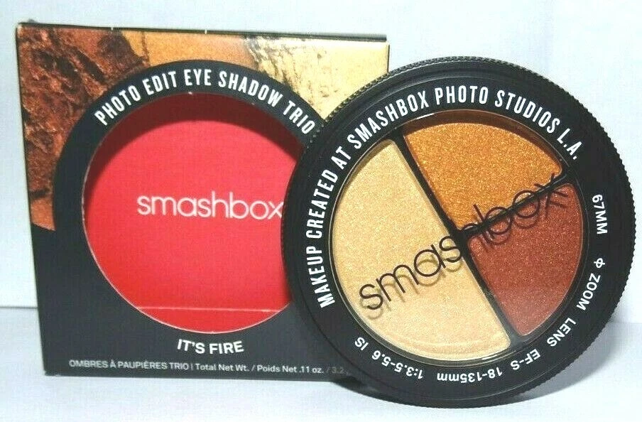 Smashbox Photo Edit Eye Shadow Trio -It's Fire- New - Bild 2 von 4