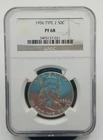 1956 Type 2 -  Franklin Half Dollar NGC PF68 #0493