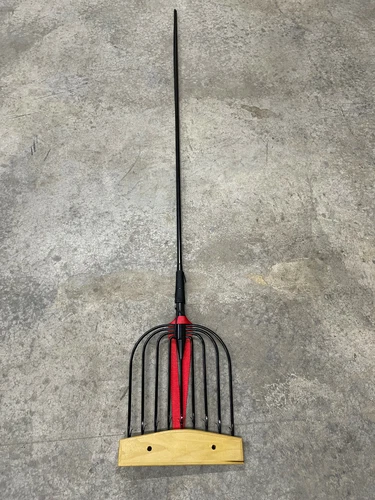 Custom made in USA ice fishing spear spearing LETHAL WEAPON 9 tine torpedo