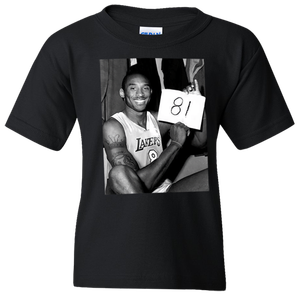 kobe 81 points shirt