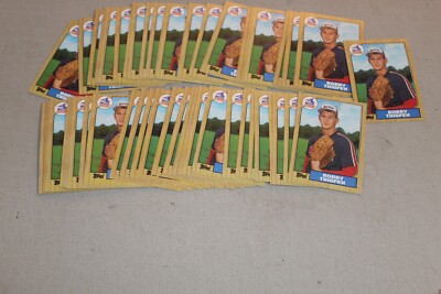 (50) 1987 Topps 61 Bobby Thigpen Chicago White Sox Rookie Baseball Card ...