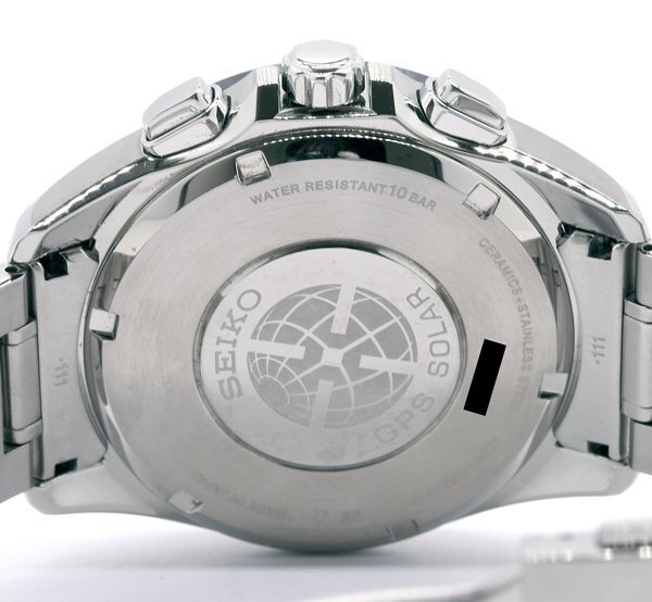 SEIKO ASTRON SBXB107 8X53-0AD0-2 Solar GPS Black Dial SS SEIKO ASTRON SBXB107 8X53-0AD0-2 Solar GPS Black Dial SS